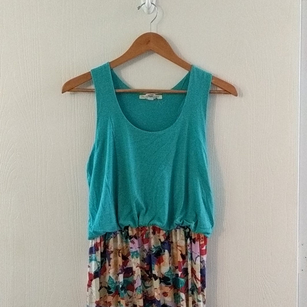 Floral maxi dress